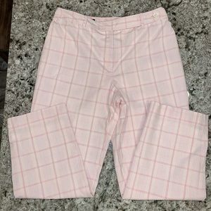 Brooks Brothers Pink Green Blue Cotton Pants